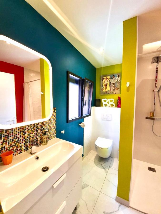 La Maison Pop Appartement Meuble Independant Avec Jardin โรม็อง-ซูร์-อีแซร์ ภายนอก รูปภาพ