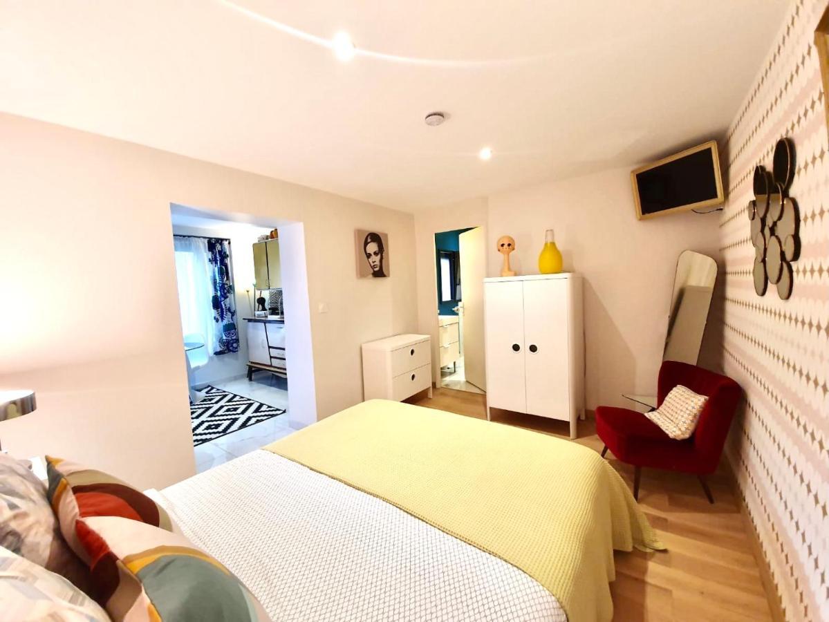 La Maison Pop Appartement Meuble Independant Avec Jardin โรม็อง-ซูร์-อีแซร์ ภายนอก รูปภาพ