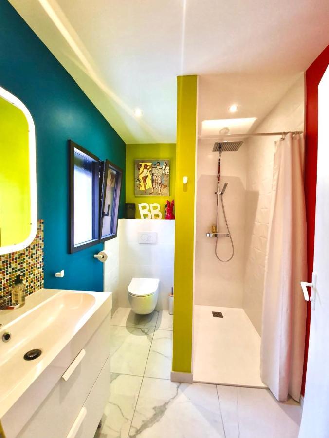 La Maison Pop Appartement Meuble Independant Avec Jardin โรม็อง-ซูร์-อีแซร์ ภายนอก รูปภาพ