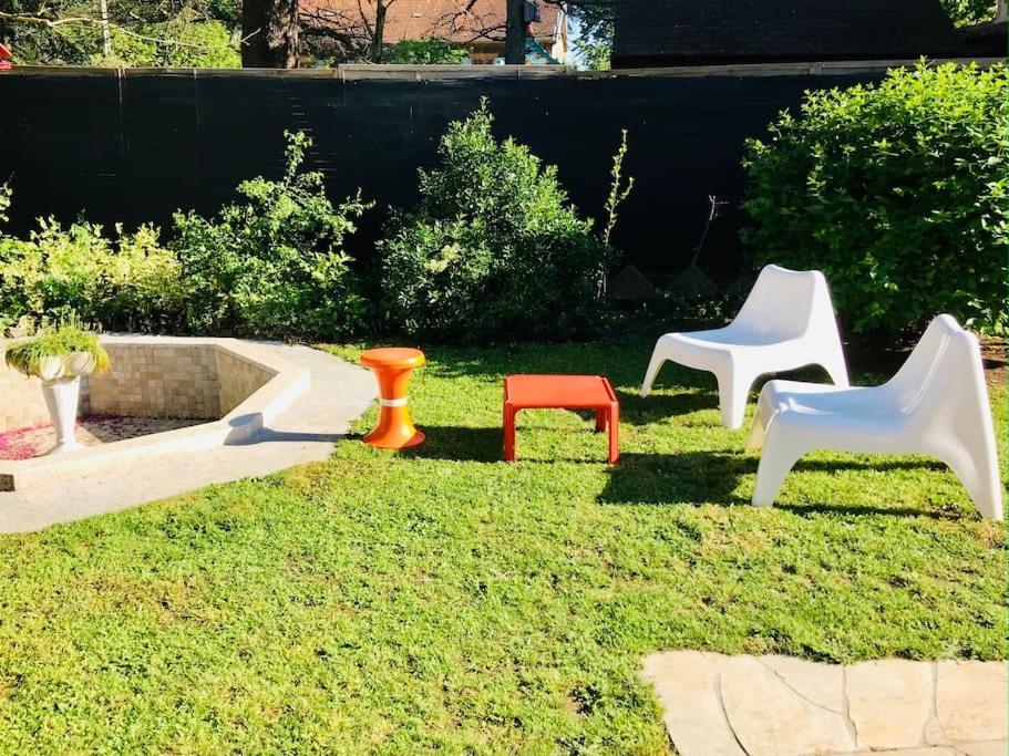 La Maison Pop Appartement Meuble Independant Avec Jardin โรม็อง-ซูร์-อีแซร์ ภายนอก รูปภาพ