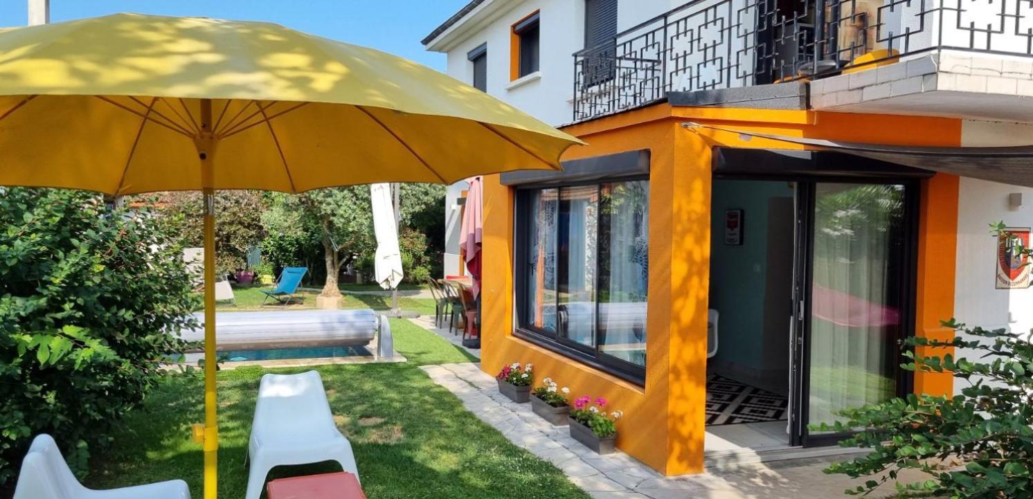 La Maison Pop Appartement Meuble Independant Avec Jardin โรม็อง-ซูร์-อีแซร์ ภายนอก รูปภาพ